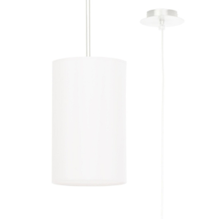 LED závěsné stropní svítidlo OTTO E27 Lustr 15cm bílý SOLLUX