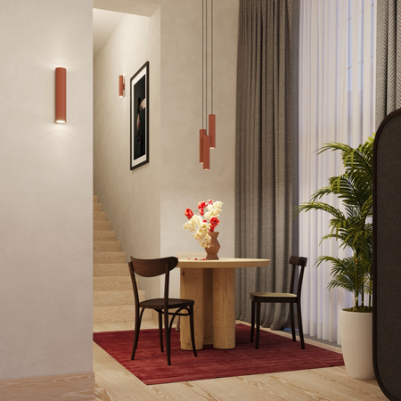 Stropní závěsné svítidlo Tuba Spot GU10 Ochre Red Lagos Ocean Green SL.1489 Sollux