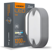 Zahradní svítidlo nástěnné nástěnné svítidlo LED PLAFON 15W 5000K DANA VIDEX