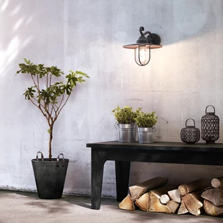 Zahradní lampa LED nástěnná lampa PASTURE myGarden E27 IP44 dolů směřující lucerna PHILIPS