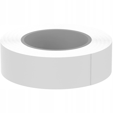 Silná PVC vodotěsná izolační páska 15 mm x 0,13 mm bílá 10 m