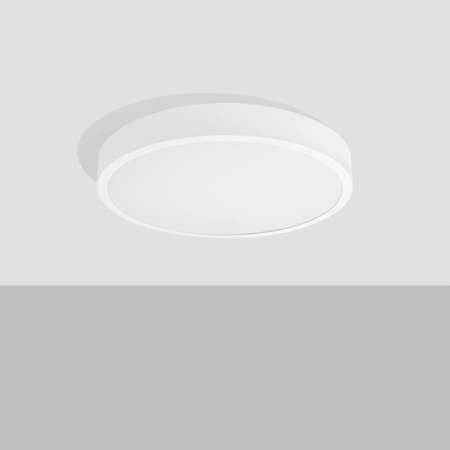 Stropní svítidlo Plafond ONYX 50 LED 32W 3000K 2539lm bílé Minimalistické SOLLUX