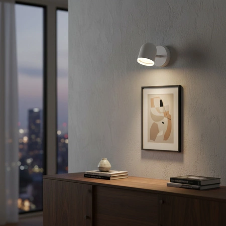 Nastavitelné nástěnné svítidlo 4.2W LED RAWI 1 bílá 3000K GOLDLUX (Polux)