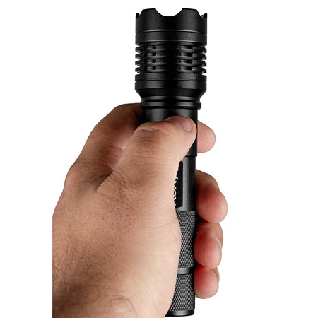 Taktická ruční svítilna Výkonná XHP50 800lm ZOOM USB-C VA0116 Vayox