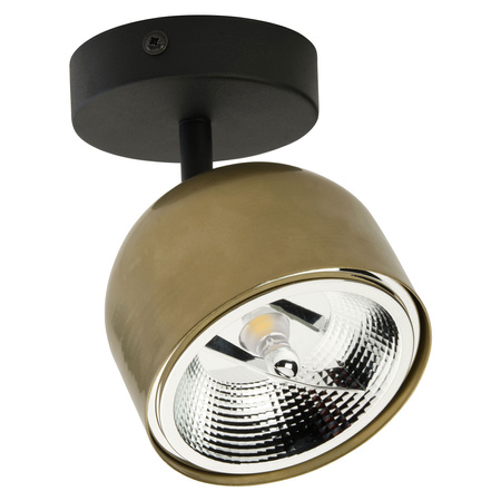 ALTEA BLACK/GOLD Bodové stropní svítidlo černá/zlatá Moderní ES111 GU10 3424 TK Lighting