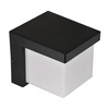 Venkovní nástěnné fasádní svítidlo LED 4000K Square Black
