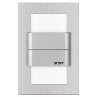 LED svítidlo na schodiště 1.6W 4000K 10V DC IP20 hliník DUO TANGO Skoff
