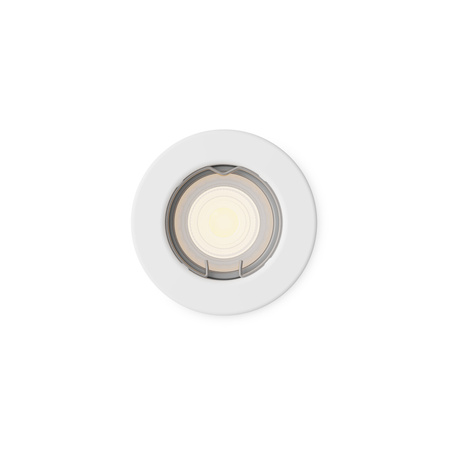 Zapuštěná montáž LED GU10 Fixed Aluminum Round White Peridot Philips