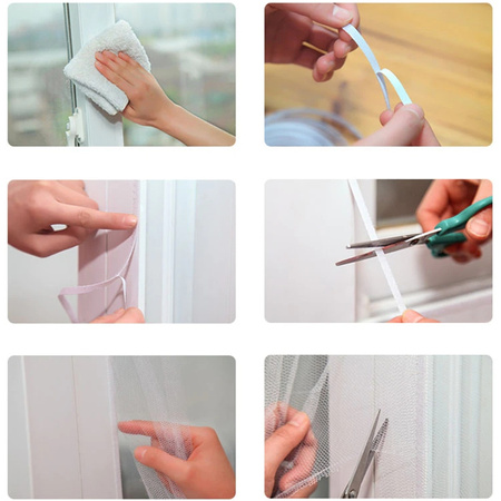 SÍŤKA PROTI HMYZU 150X180CM BÍLÁ