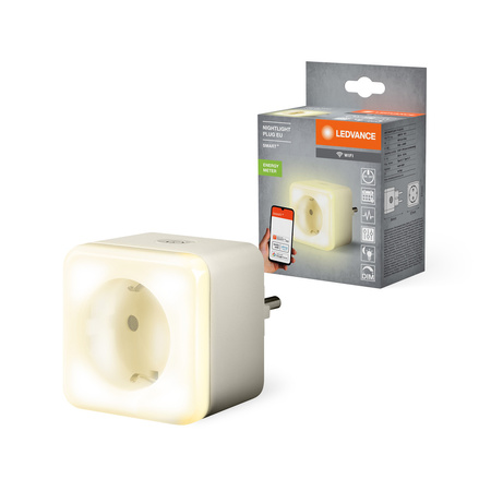 Inteligentní síťová zásuvka EU 230V 16A s elektroměrem SMART+ WiFi Zásuvka Ledvance