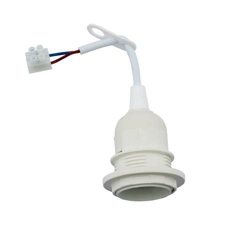 Stavební Montážní Objímka na Žárovku E27, Provizorní s Kabelem a Svorkovnicí LUMILED