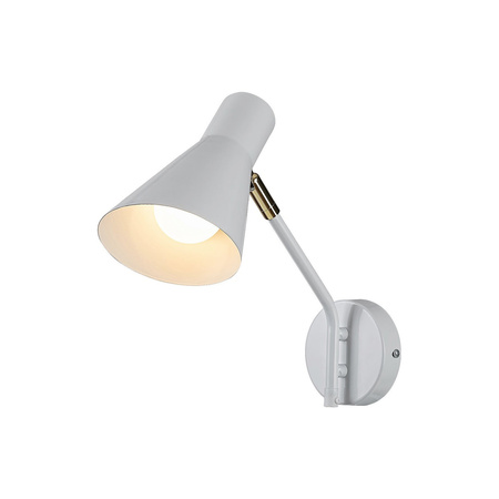 Venkovní solární nástěnná lampa LED E27 White Industrial Alphonse Rabalux