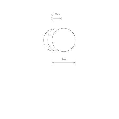 BRAZOS 6948 Nowodvorski stříbrná nástěnná lampa G9 nástěnná lampa sklo stínidlo ocel+sklo minimalistické