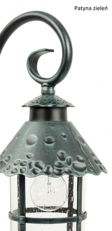 Venkovní stojací zahradní lampa POST Toledo K 4011/1/R E27 54cm Su-Ma