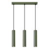 Stropní závěsné svítidlo Tuba Spot 3x GU10 Olive Lagos Ocean Green SL.1486 Sollux