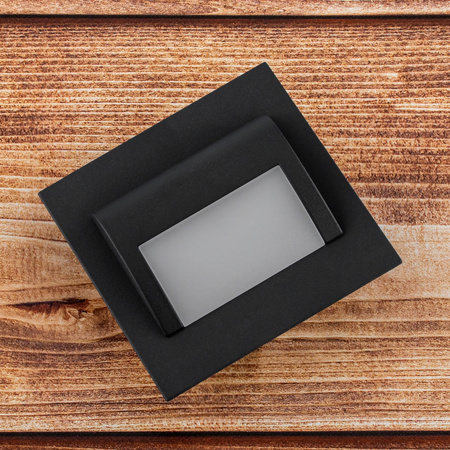 DECORUS 9 LED 1.2W Graphite ProVero schodišťové svítidlo Stud