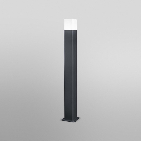 Zahradní sloupová LED lampa SMART 9.5W RGB+W šedá 80cm SMART+ WiFi CUBE LEDVANCE
