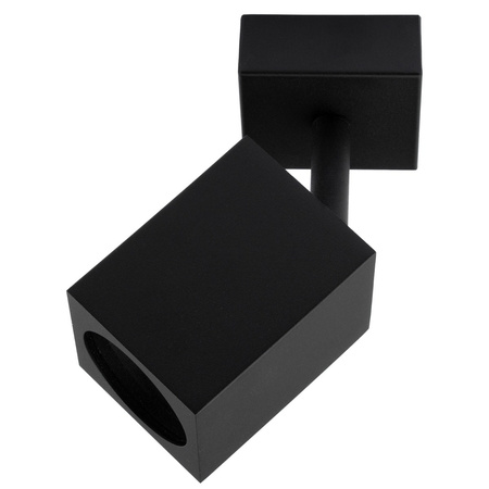 Stropní nástěnné svítidlo GU10 QUANTUS Reflektor černý