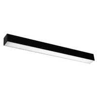 LED PINNE 17W 4000K Lineární nástěnné svítidlo 67cm černé SOLLUX
