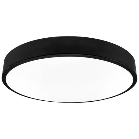 Plafond LED stropní svítidlo pro povrchovou montáž 36W 4000K CRI>85 HOUSTON černá 40cm