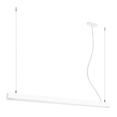 LED závěsné stropní svítidlo PINNE 31W 3000K Linear 117cm White SOLLUX