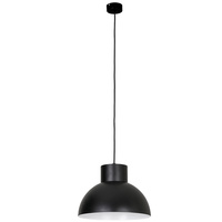 Stropní svítidlo WORKS 6613 Nowodvorski Black E27 Pendant Steel Modern