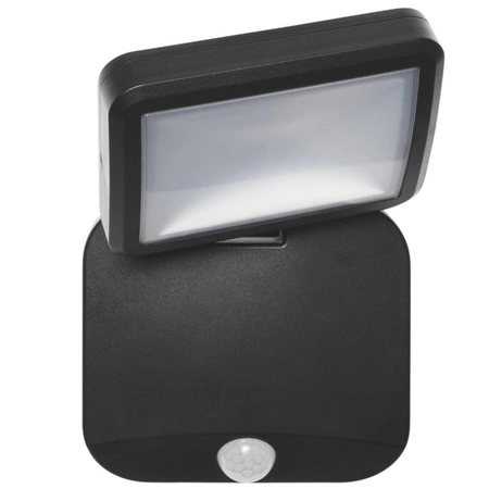 Reflektor LED 4W 260lm 4000K IP54 černý s LEDVANCE SPOTLIGHT Bateriový pohybový senzor