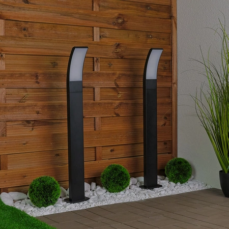 Venkovní zahradní lampa 11W, LED sloupek 80cm 4000K ANVES LUMILED