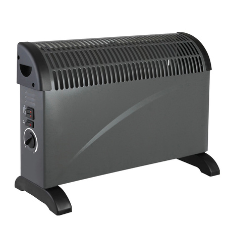 Konvektorový ohřívač 2000W TURBO s ventilací černý Sondo Windstar Kobi