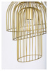 Závěsné stropní svítidlo Overhang E27 Gold Modern Rowena Rabalux