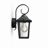 Zahradní lampa LED nástěnná lampa BUZZARD myGarden E27 IP44 dolů svítivá lampa černá PHILIPS