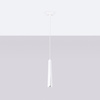 PRYSM 1 G9 Bílá skandinávská stropní závěsná lampa SOLLUX