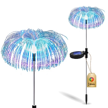 LED solární zahradní lampa poháněná venkovním dekorativním foukačem Medusa IP44