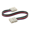 20x konektor pro oboustrannou pásku s LED RGB kabelem 4PIN 1,4cm 12V KONEKTOR Kanlux