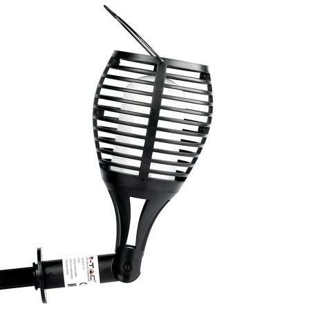 LED 4-funkční solární zahradní lampa 0.5W 2200K Flame Effect VT-719 V-TAC