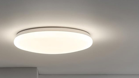 Plafond LED stropní světlo 17W 1600lm 2700K teplé 32cm bílé kulaté Smart SMART WiFi Bluetooth aplikace Adria WiZ