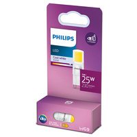 LED žárovka G9 CAPSULE 2W = 25W 230lm 4000K Neutrální bila PHILIPS