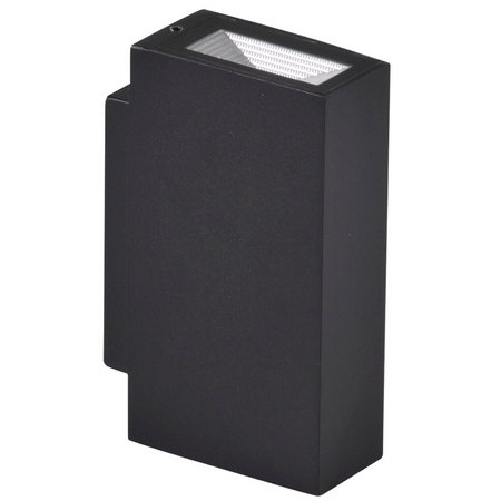 Nástěnné svítidlo LED Elevation Černá Horní/Spodní 2x2.5W 4000K Neutrální bila ORLEAN GOLDLUX (Polux)