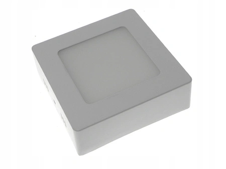 LED panelové stropní svítidlo 6W 480lm 4000K neutrální povrchová montáž čtvercová bílá Proma Masterled