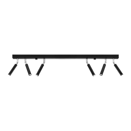Svítidlo pro povrchovou montáž EYETECH 6 6xG9 Reflektor Pohyblivý pásek Moderní černá SOLLUX