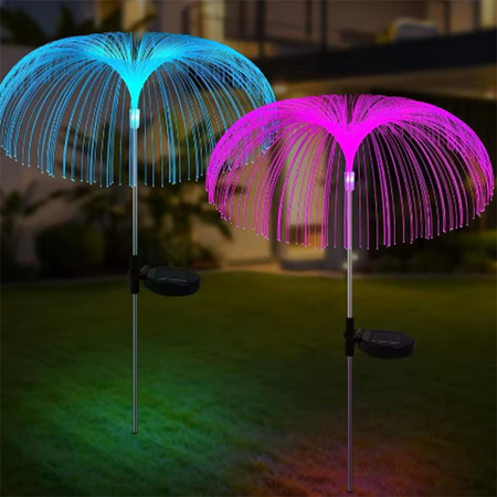 LED solární zahradní lampa poháněná venkovním dekorativním foukačem Medusa IP44