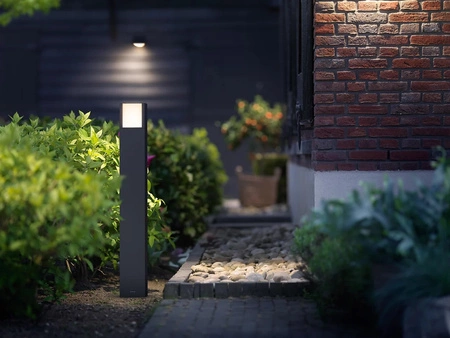 Venkovní LED zahradní svítidlo ARBOR myGarden 3.8W 3000K IP44 Tyč 77cm Antracit PHILIPS