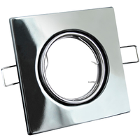 MOVABLE OPIN GOLDLUX (Polux) stropní svítidlo. QUARE STEEL CHROM