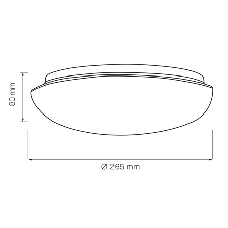 Stropní svítidlo Plafond E27 bílé Bonifacy Sanico Goldlux
