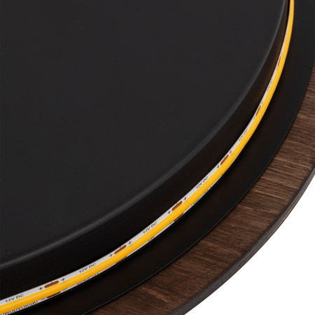 Nástěnné svítidlo LED 10W 130lm 3000K teplá hnědá Skandinávský RING TIMBER LED M 11290 Nowodvorski