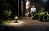 Venkovní zahradní LED svítidlo ALPENGLOW myGarden E27 IP44 Sloupová lucerna černá PHILIPS