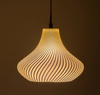 E14 Matný chrom Moderní závěsná lampa Tiana Rabalux