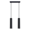 Stropní závěsné svítidlo Tuba Spot 2x GU10 Black Carbon Deep Space SL.1574 Sollux