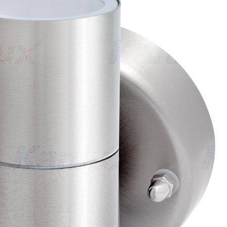 Zahradní svítidlo KINKIET top down LED DARSA EL-235T-UP 2xGU10 IP44 Silver Kanlux