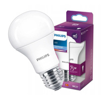 LED žárovka E27 A60 10W = 75W 1055lm 6500K Studená bílá 200° PHILIPS